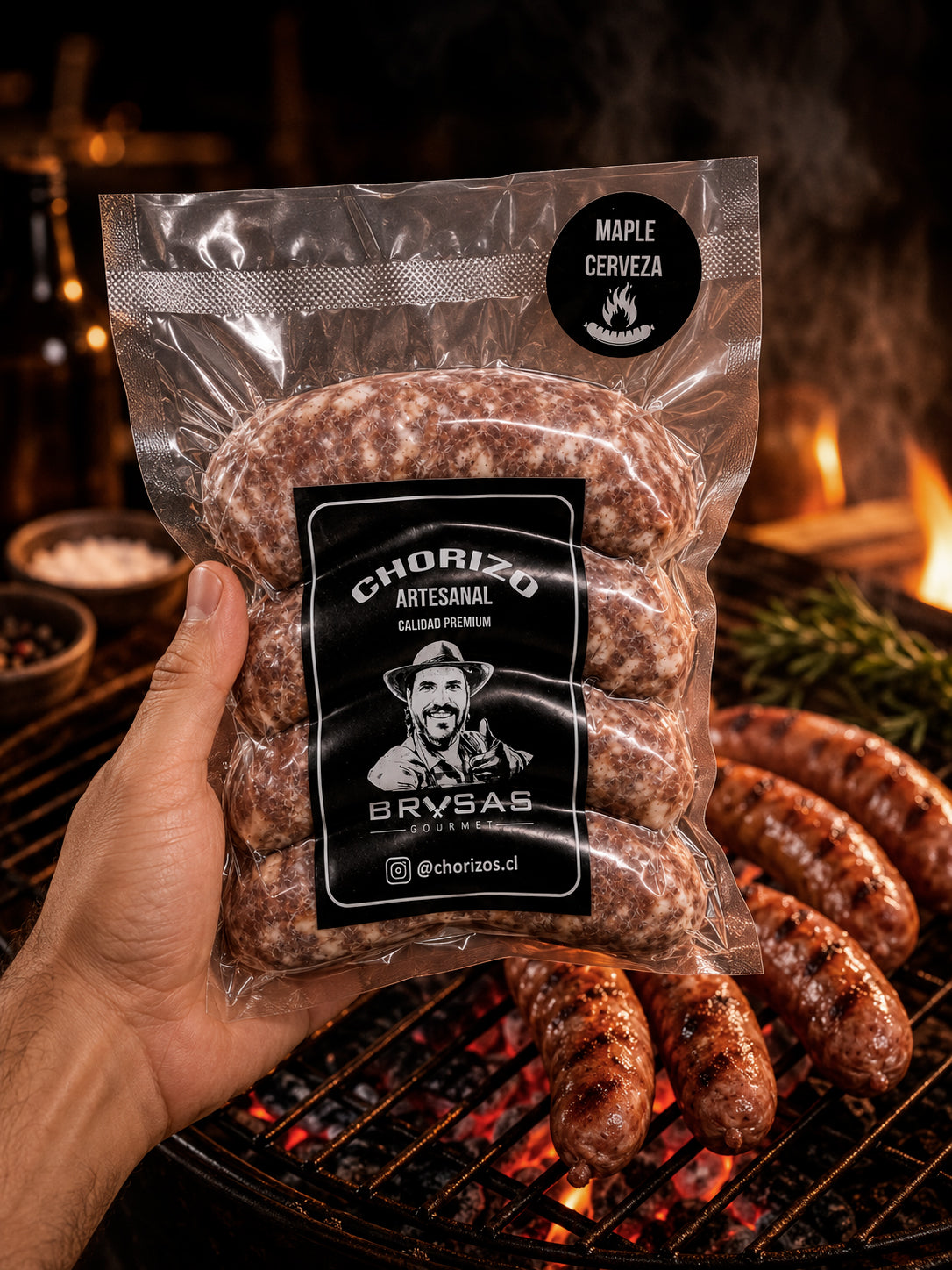 CHORIZO MAPLE & CERVEZA